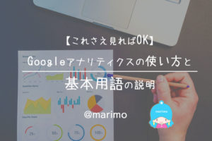 【これさえ見ればOK】Googleアナリティクスの使い方と基本用語の説明